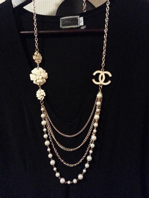 viintage chanel jewelry|coco Chanel necklace.